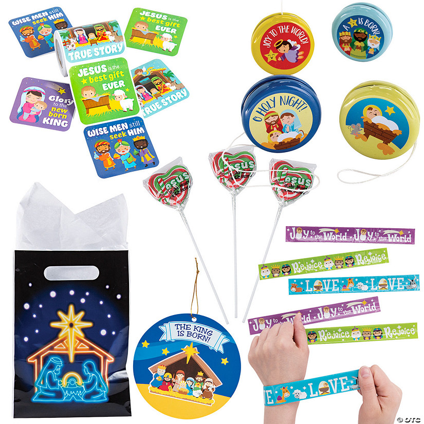 Nativity Goody Bag Kit for 48