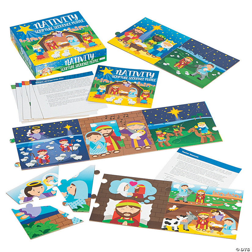 Nativity Scripture Sequence Puzzle Image