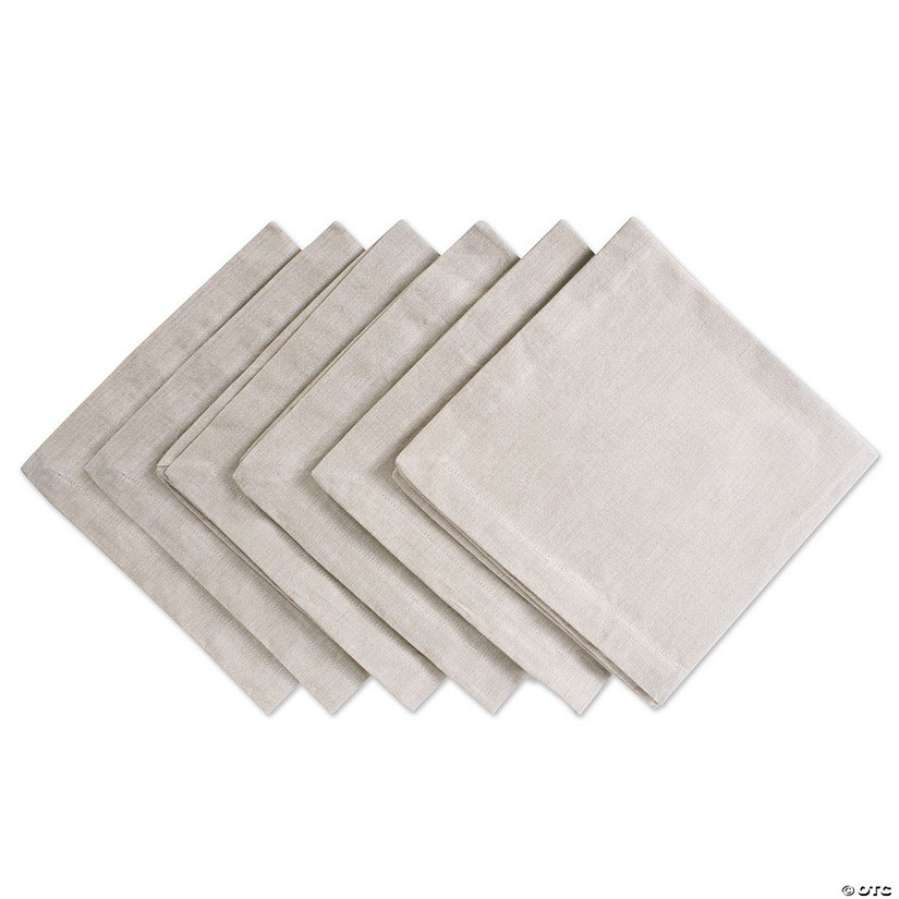 Natural Solid Chambray Napkin (Set Of 6) Image
