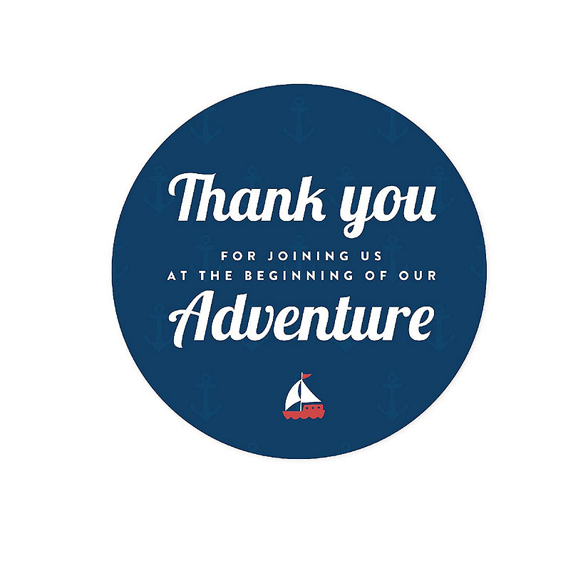 Nautical Adventure Thank You 40-Pack Image