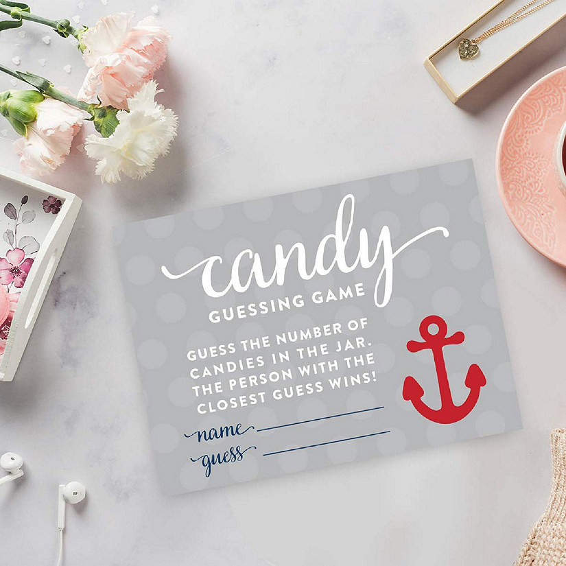 Nautical Baby Candy Guess Gam 30pk Image