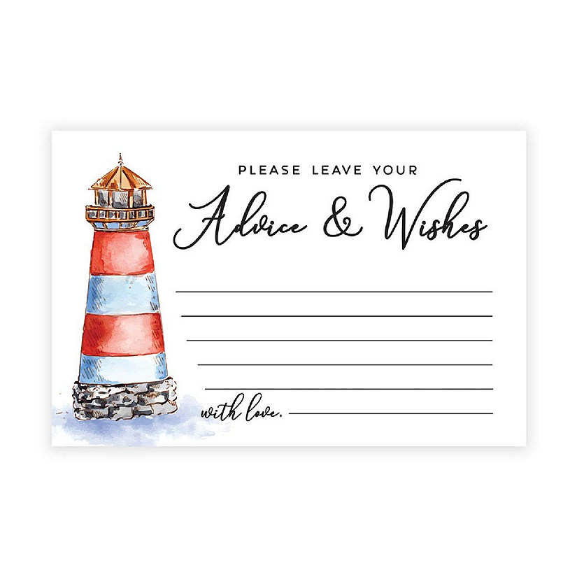 Nautical Lighthouse Advice 4x6IN 56PC Image