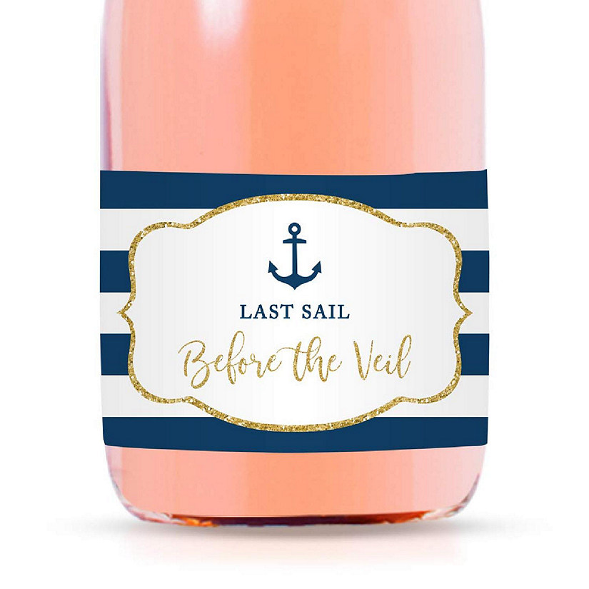 Nautical Navy Bride Crew 5x4in 20pk Image