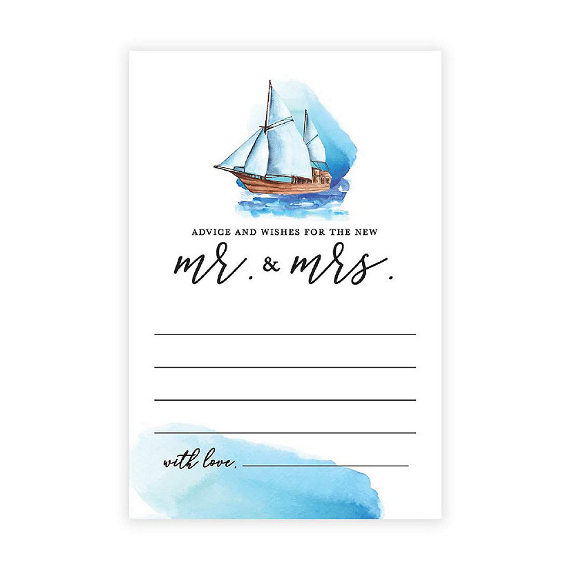 Nautical Sailboat Advice 4x6IN 56PC Image