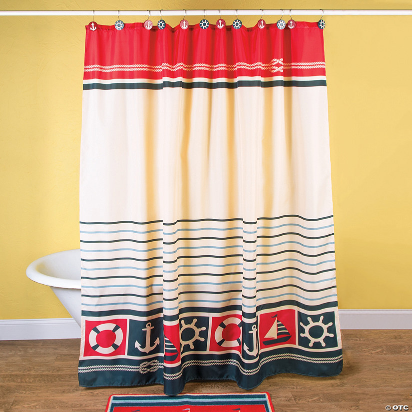 Nautical Shower Curtain Discontinued