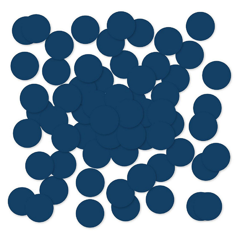 Navy Blue Confetti 180-Pack Image