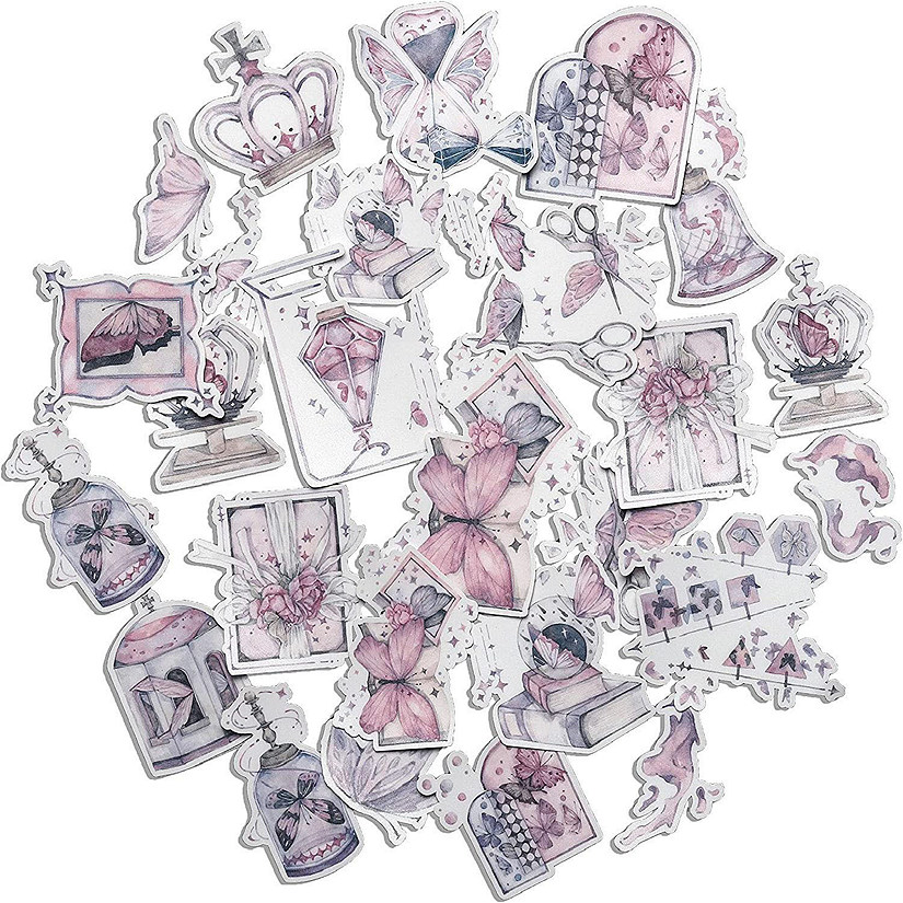 Butterfly Pink Aesthetic Sticker