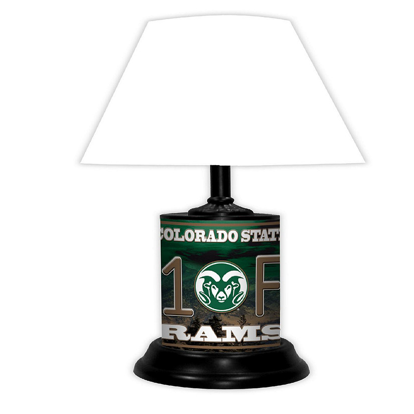 NCAA Desk Lamp Colorado State Rams Image