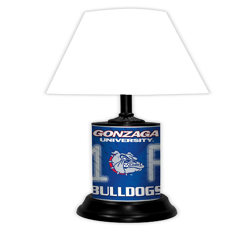 NCAA Desk Lamp Gonzaga Bulldogs Image