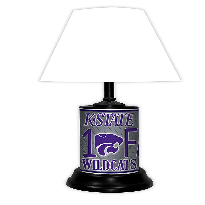 NCAA Desk Lamp Kansas State Wildcats Image