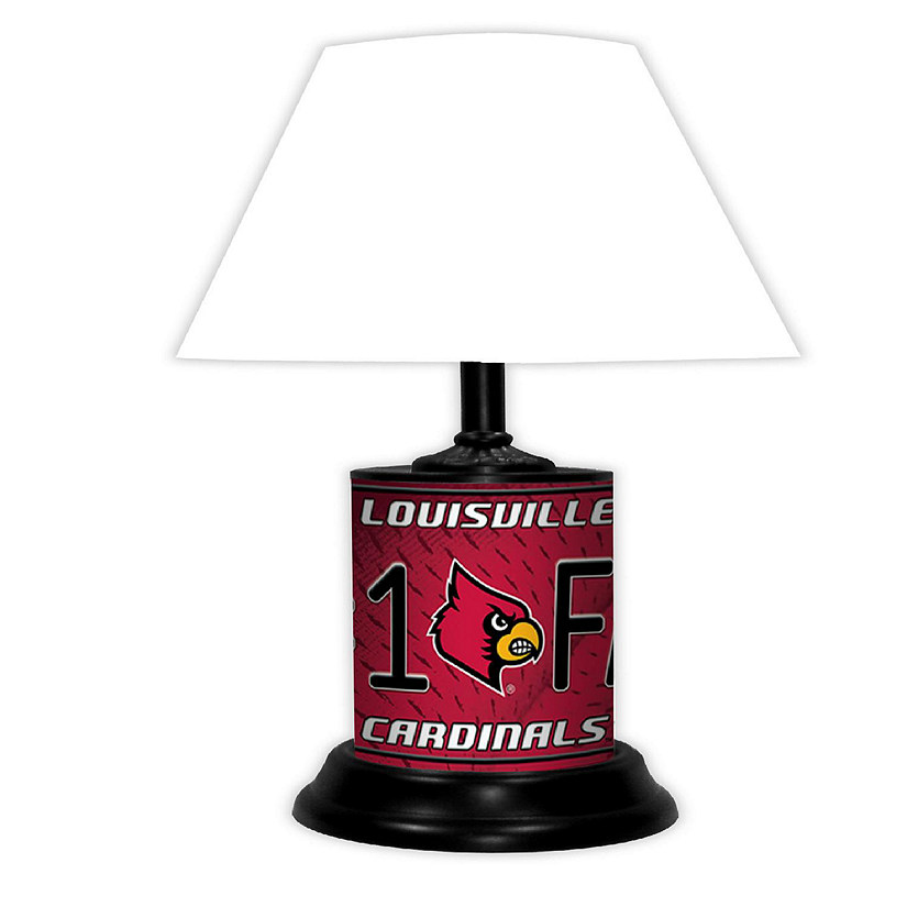 NCAA Desk Lamp Louisville Cardinals Image