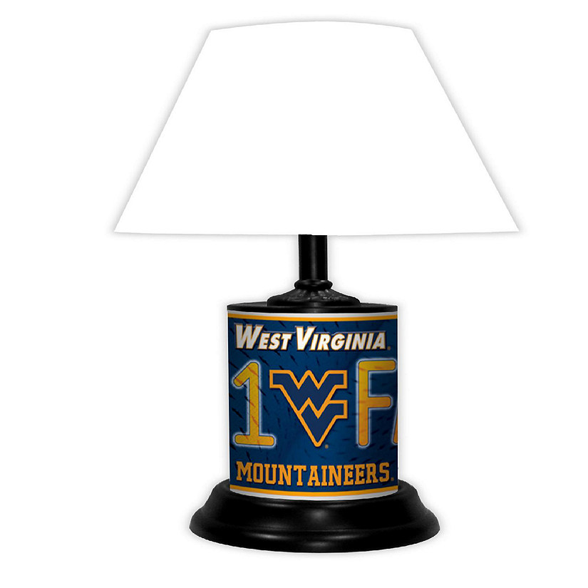 NCAA Desk Lamp West Virginia Mountaineers Oriental Trading