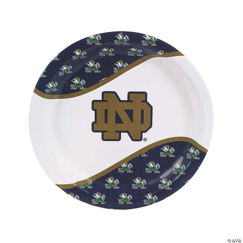 Ncaa™ Notre Dame Paper Dinner Plates Discontinued