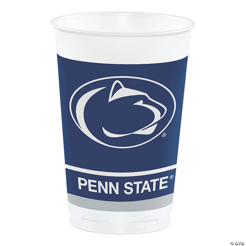 Ncaa Penn State University Plastic Cups - 24 Ct. Image
