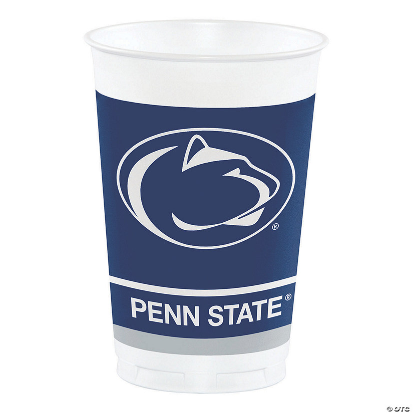 Ncaa Penn State University Plastic Cups - 24 Ct. Image