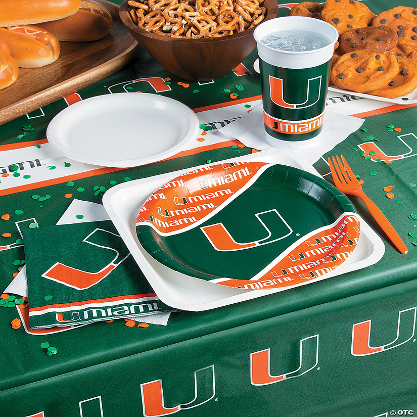 Ncaa® University Of Miami Basic Party Pack Discontinued