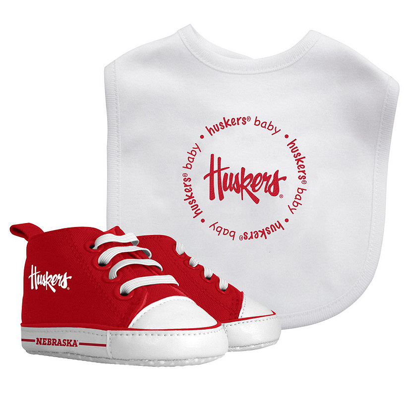 Nebraska Cornhuskers - 2-Piece Baby Gift Set Image