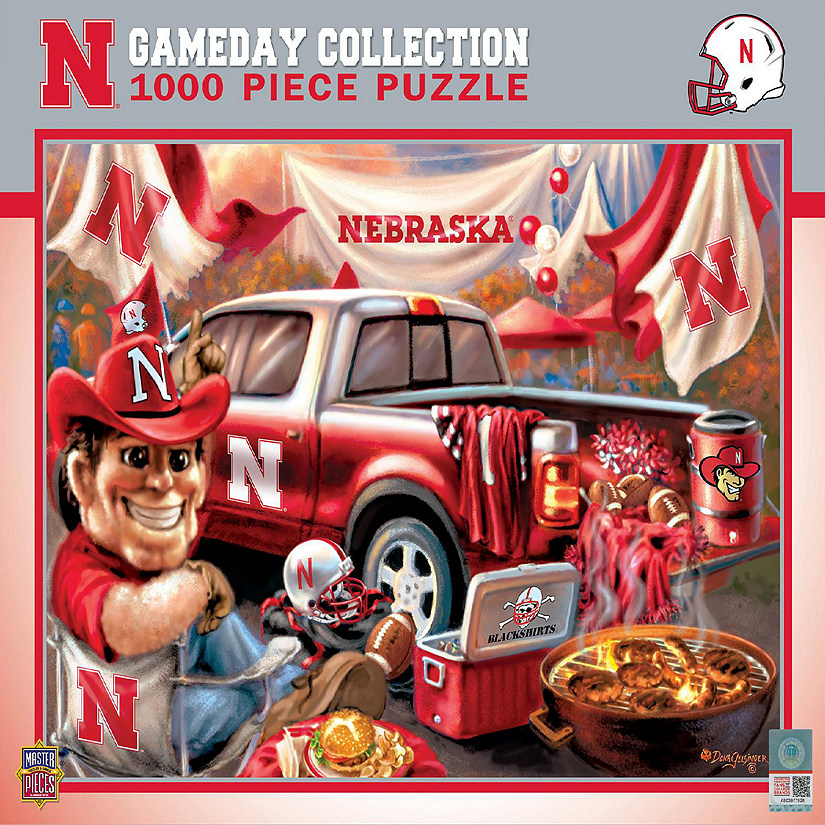 Nebraska Cornhuskers - Gameday 1000 Piece Jigsaw Puzzle Image