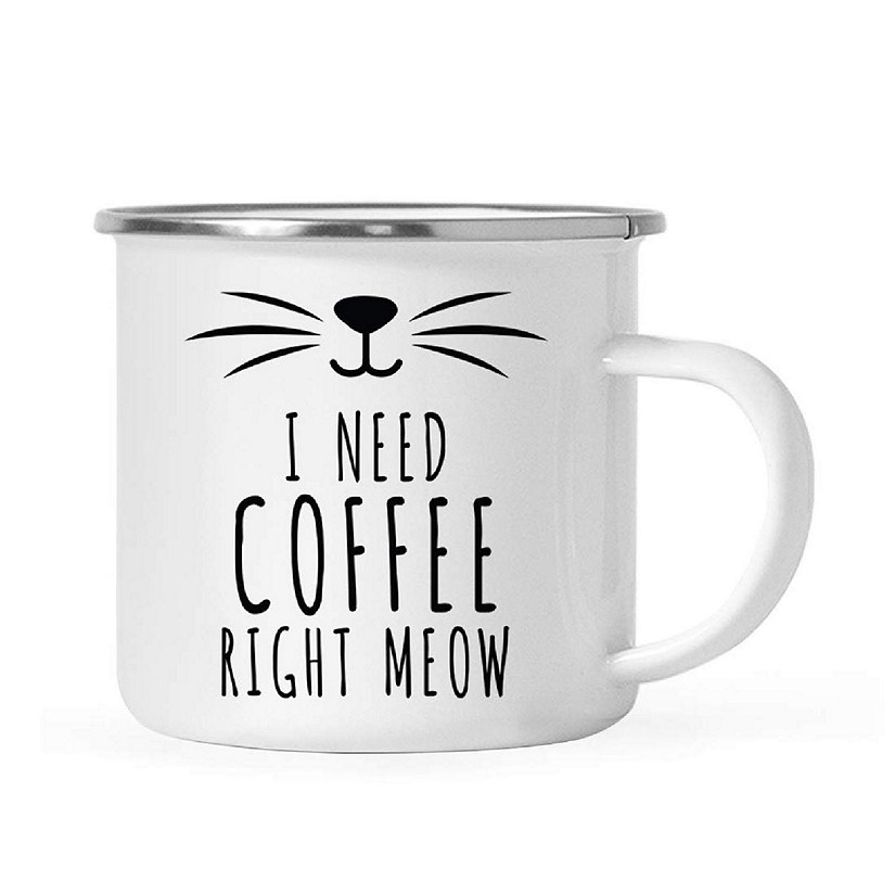Need Coffee Right Meow 11oz Campfire Mug Image