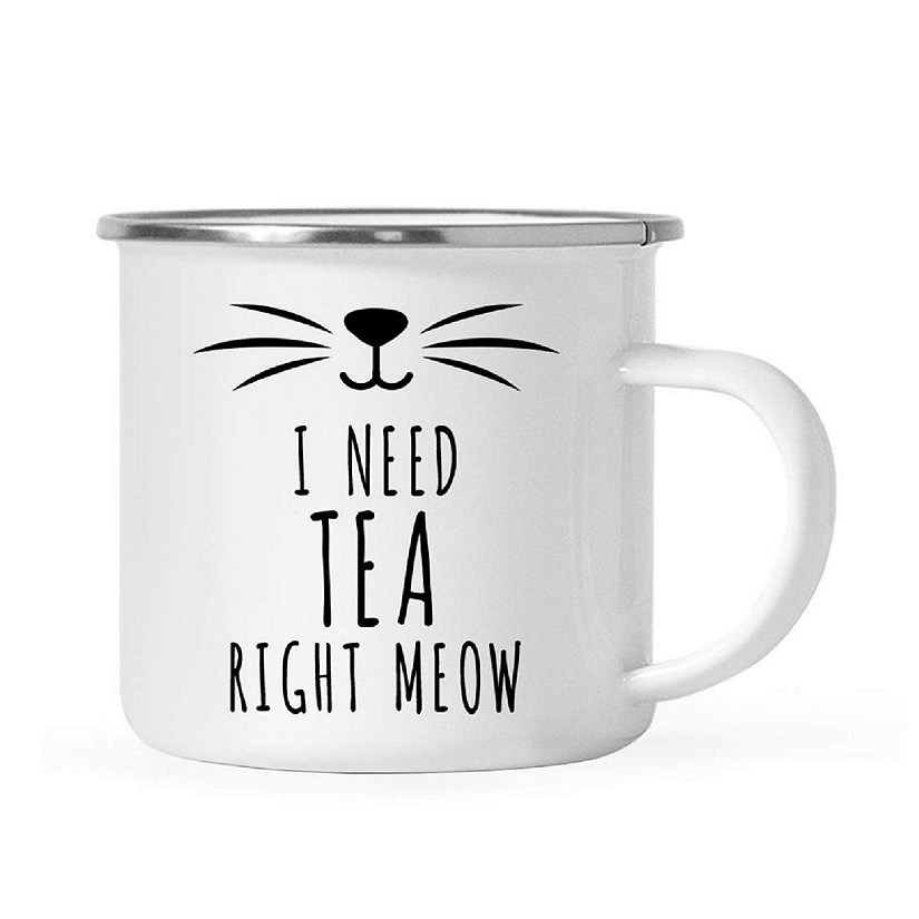 Need Tea Right Meow 11oz Campfire Mug Image