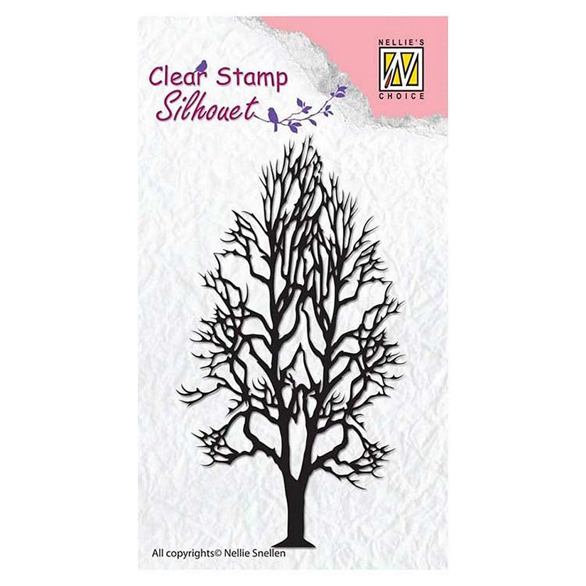 Nellie's Choice Clear Stamp Tree 2 Image