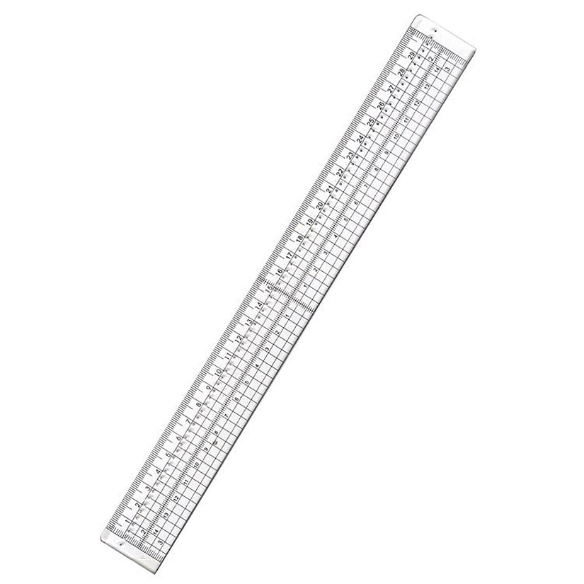 Nellie's Choice Cutting Ruler with Metal Strip Image