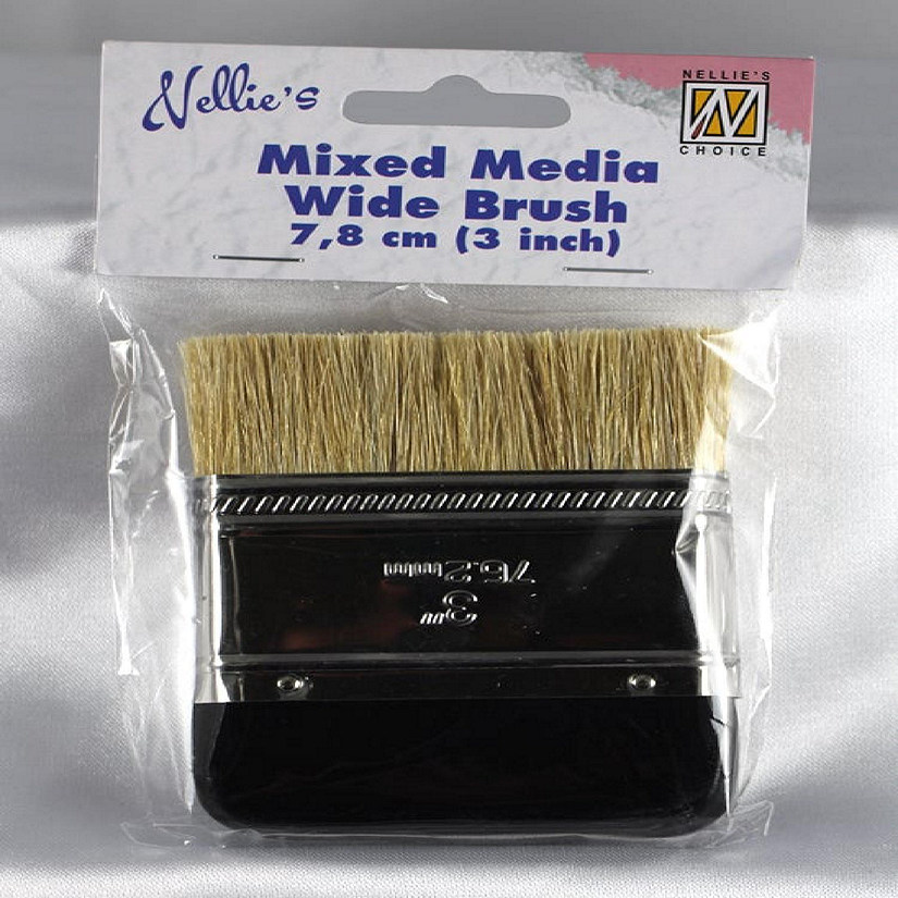 Nellie's Choice Mixed Media Wide Brush 78cm 3 Inch Image