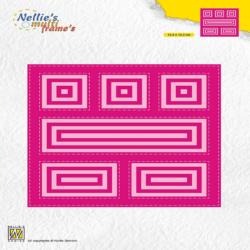 Nellie's Choice Multiframe Die Block Die Square Image