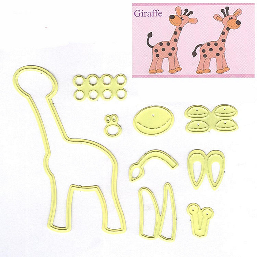 Nellie's Choice Shape Die Giraffe Image