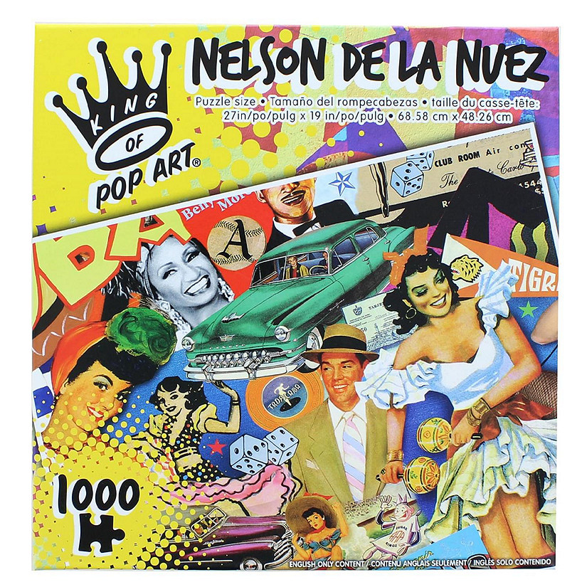 Nelson De La Nuez King Of Pop Art 1000 Piece Jigsaw Puzzle  Old Havana Image