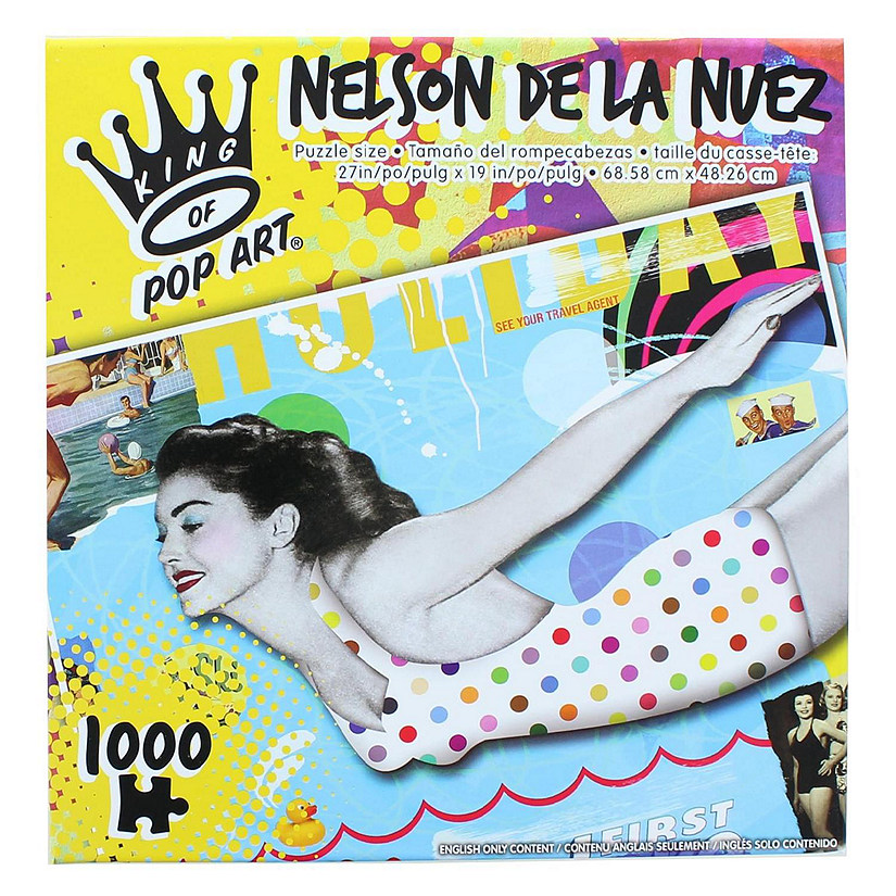 Nelson De La Nuez King Of Pop Art 1000 Piece Jigsaw Puzzle  Summer To Remember Image