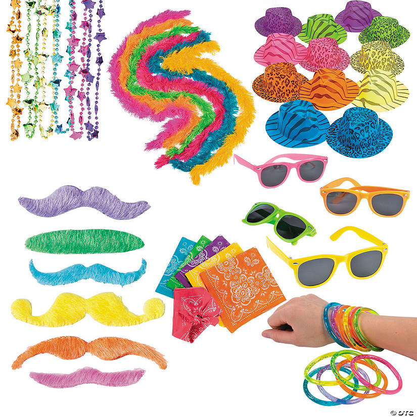 Neon Apparel Party Kit - 252 Pc. Image