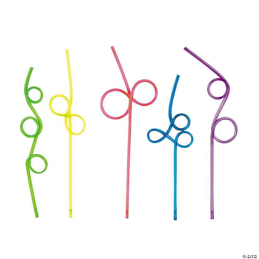 Neon Loop Straw Assortment