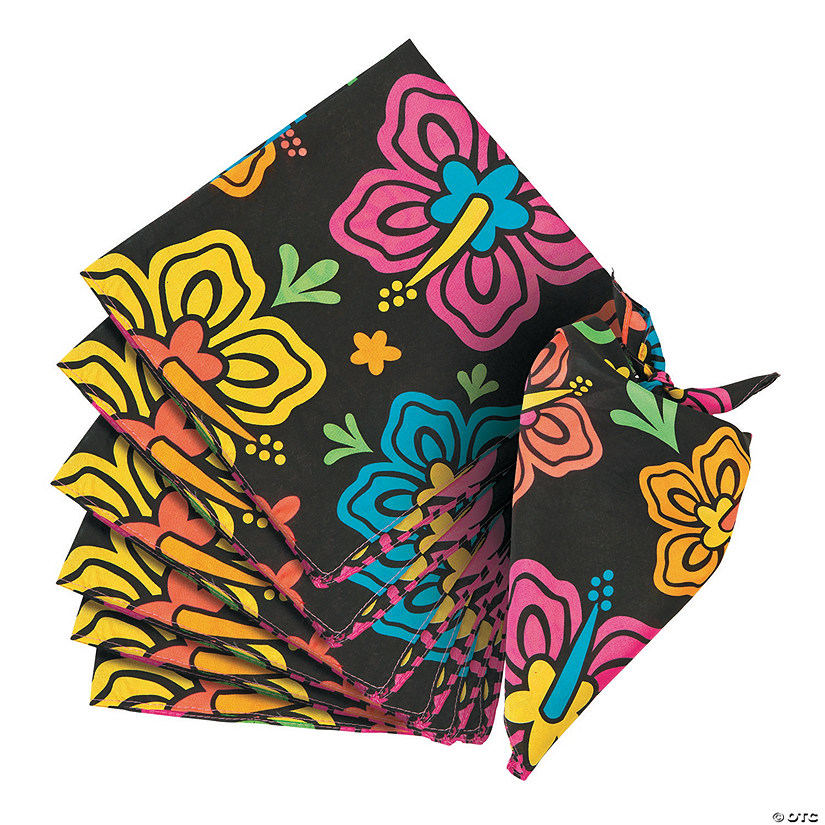 Neon Luau Bandanas Discontinued