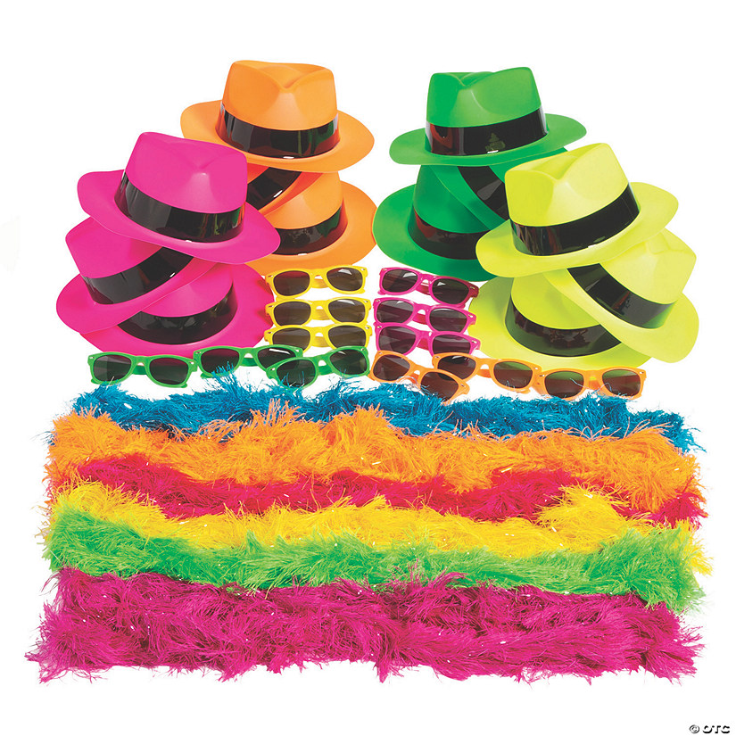 Neon Photo Booth Accessory Kit