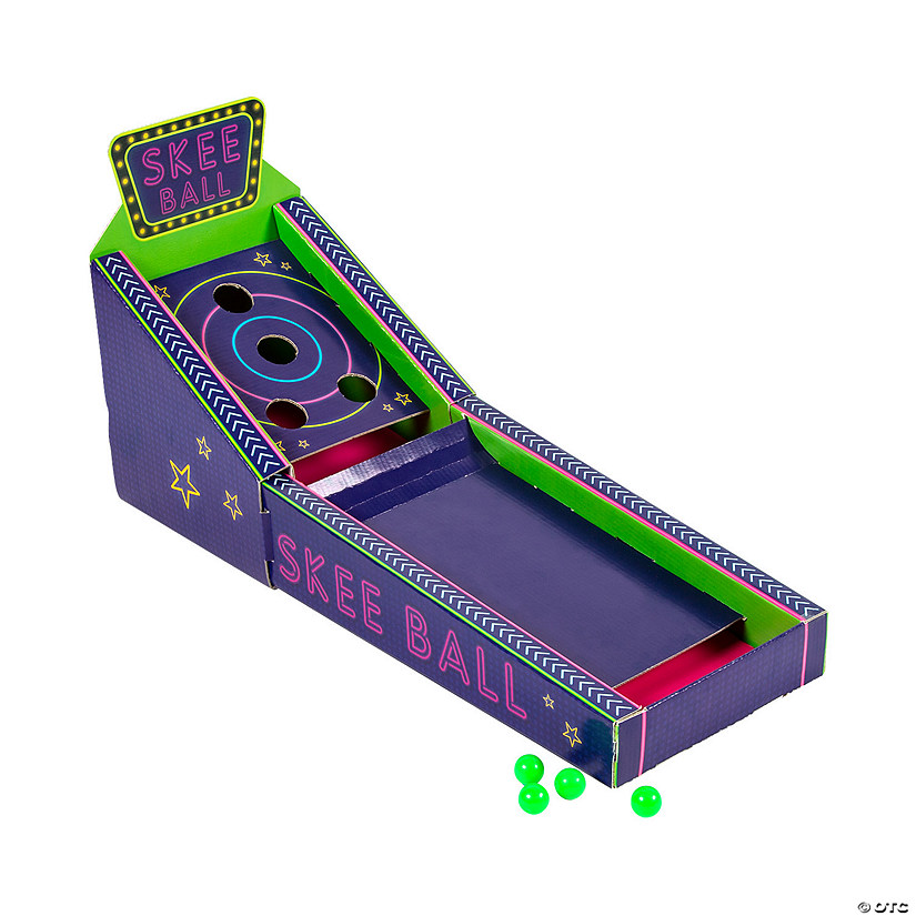 Neon Skee Ball Game Image