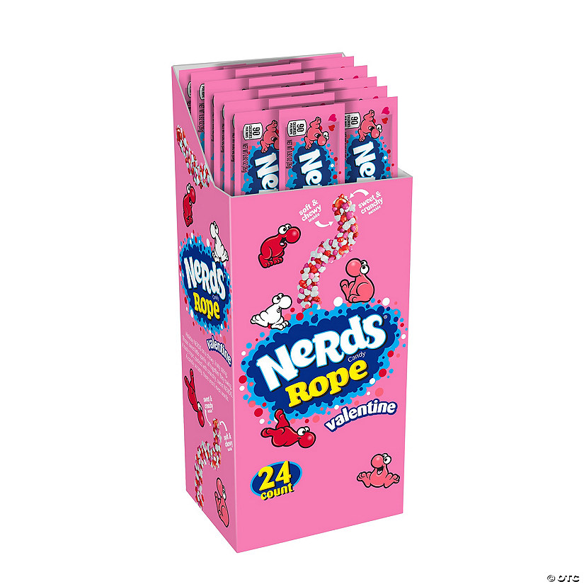 Nerds<sup>&#174;</sup> Valentine Candy Rope - 24 Pc. Image