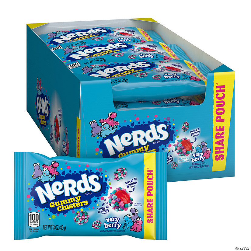 Nerds Very Berry Clusters Share Pack,  3 oz, 12 ct Image