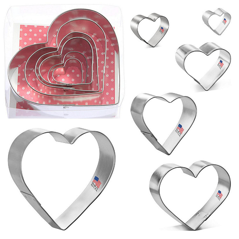 Nested Heart Cookie Cutter 6 Pc Set L9021 Image
