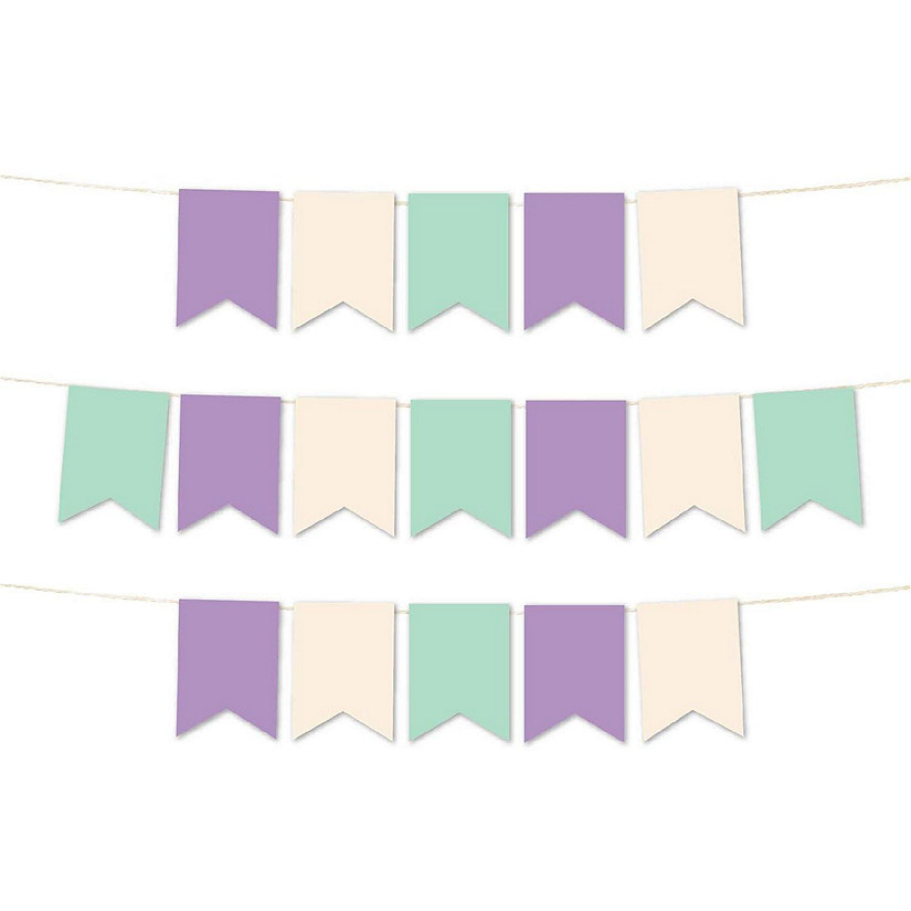 Neutral Elephant Pennant - 4 x 5.5 Inch Image