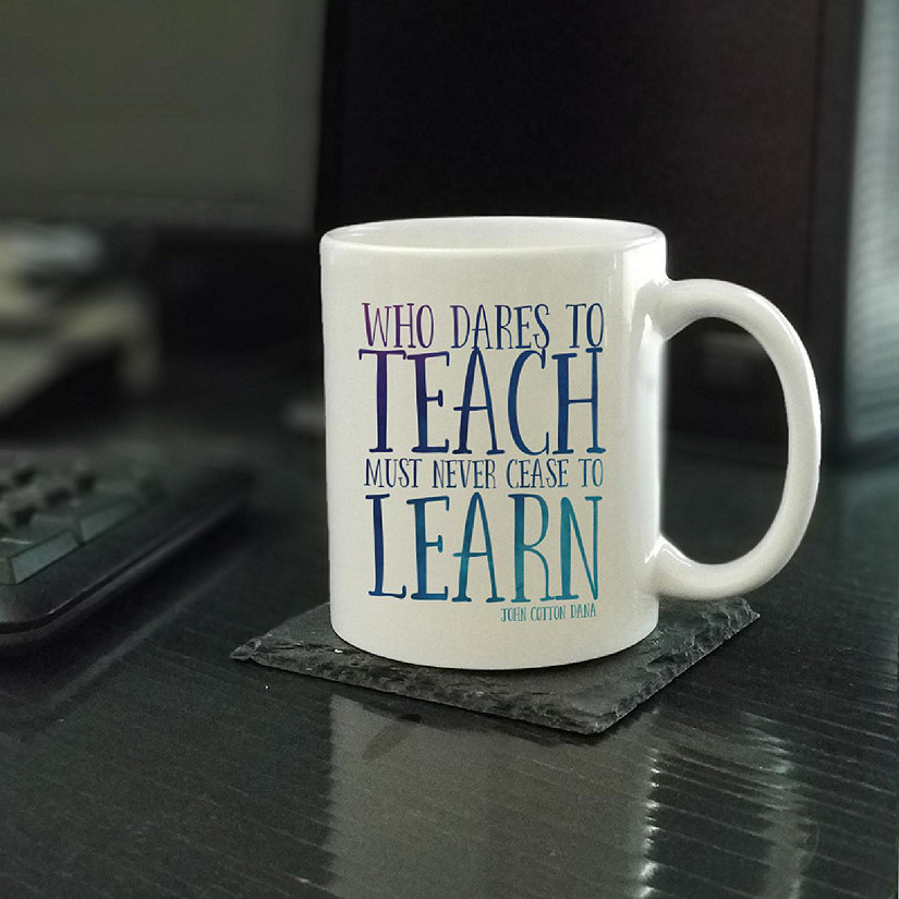 Never Cease to Learn Ceramic Mug Image