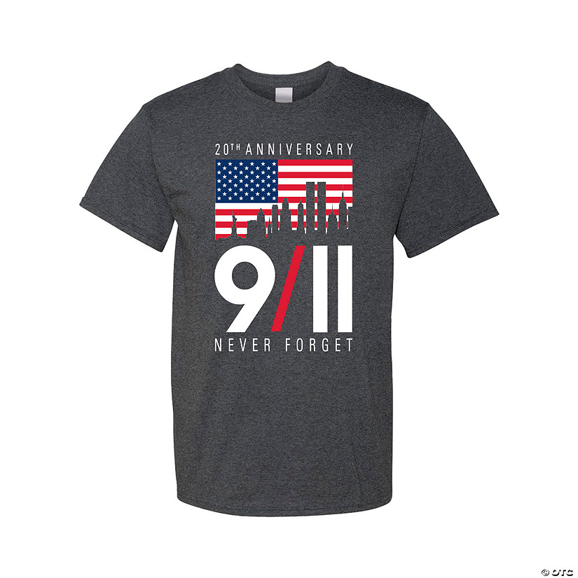 Never Forget 9/11 Adult&#8217;s T-Shirt Image
