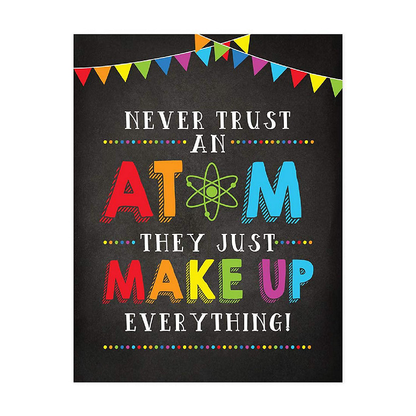 Never Trust an Atom 8.5x11in 1-Pack Image
