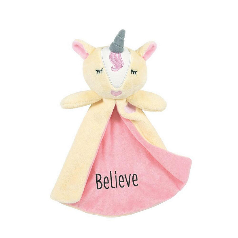 New Baby by Izzy and Oliver Unicorn Tag-a-Long Blankie Towel 6008277 Image