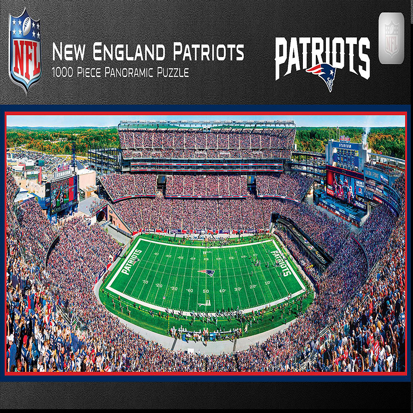 New England Patriots - 1000 Piece Panoramic Jigsaw Puzzle Image