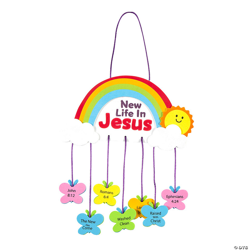 New Life in Jesus Mobile Craft Kit - Makes 12 Image