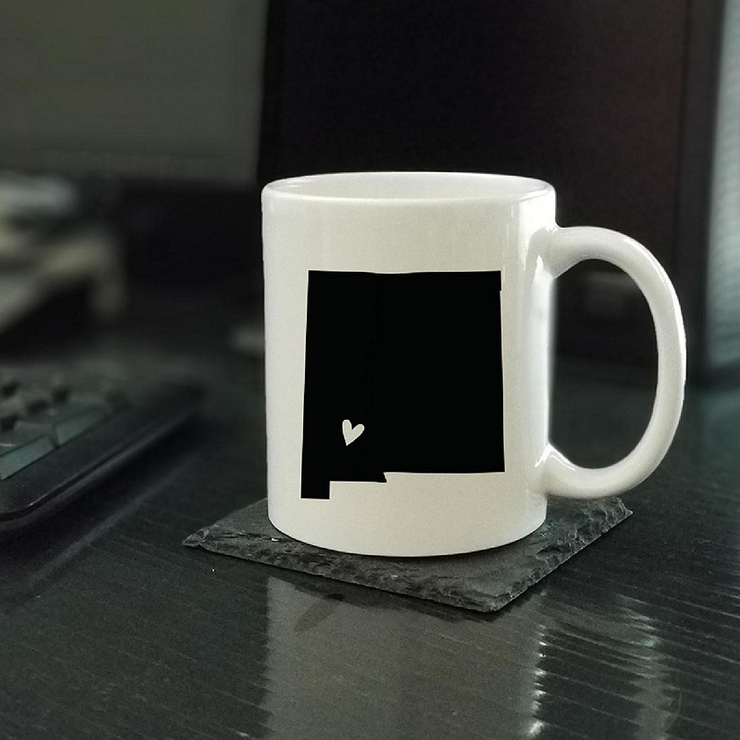 New Mexico State Heart Ceramic Mug Image