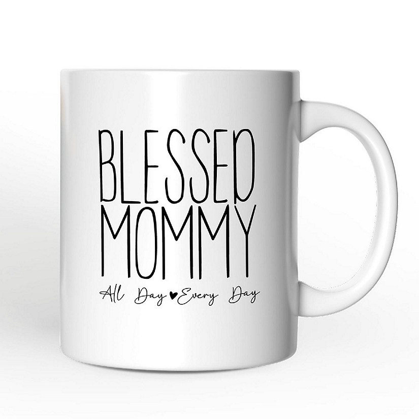 New Mom Mug, Blessed Mommy Gift Image