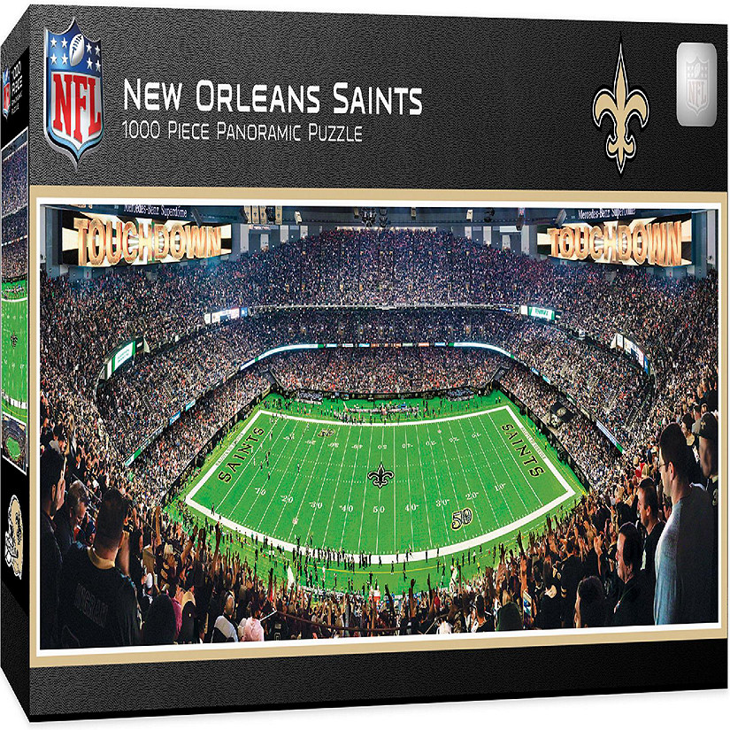 New Orleans Saints - 1000 Piece Panoramic Jigsaw Puzzle Image