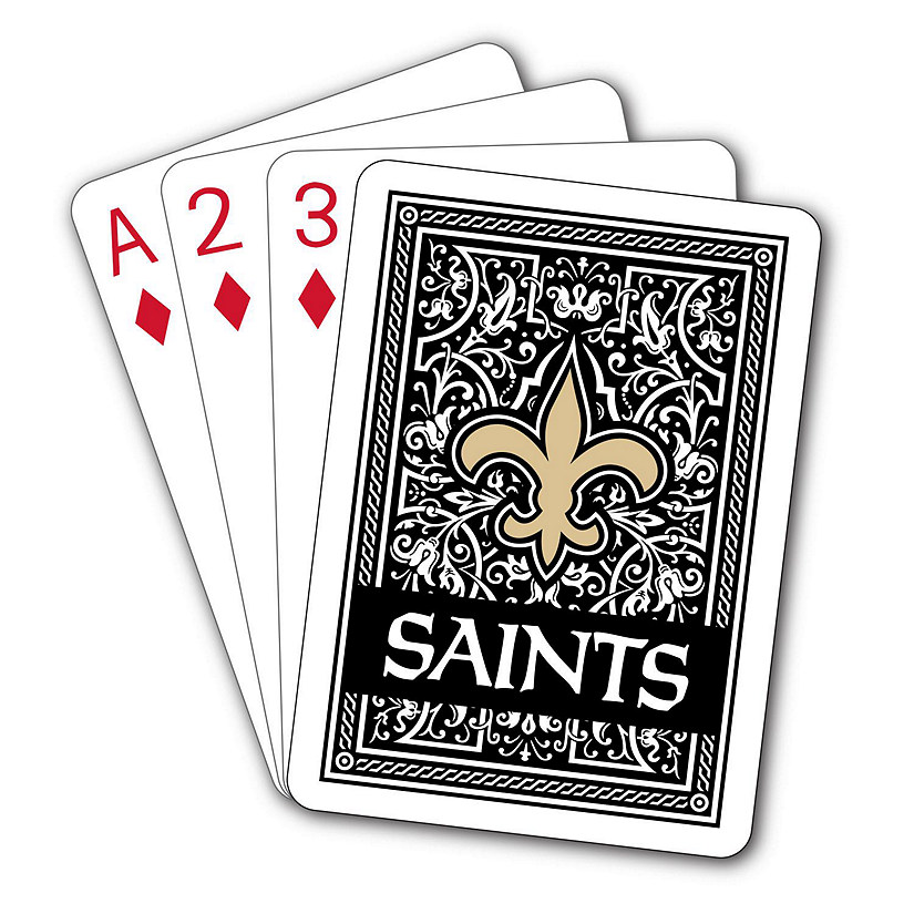 New Orleans Saints NFL Team Playing Cards Image